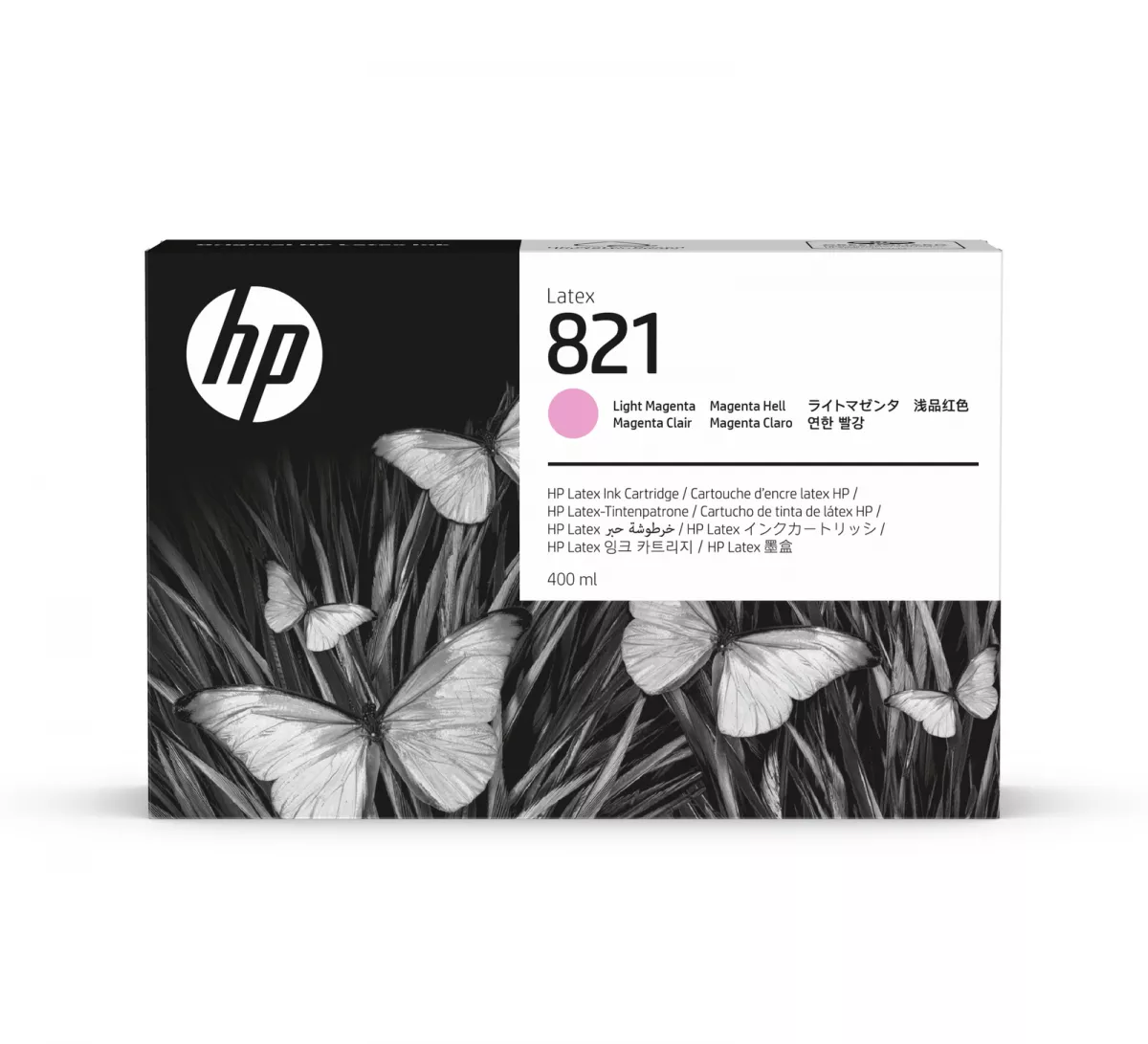 HP 821A Light Magenta Latex Ink Cartridge 400 ML 1