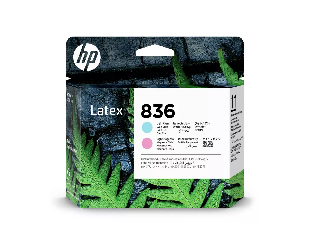Consumabile imprimante - HP 836 Light Cyan/Light Magenta Latex Printhead, transilvae.ro