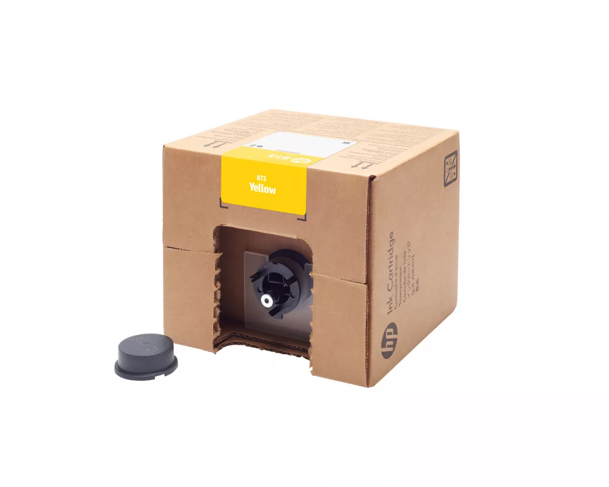 HP 873 Yellow Latex Ink Cartridge 3 L 1