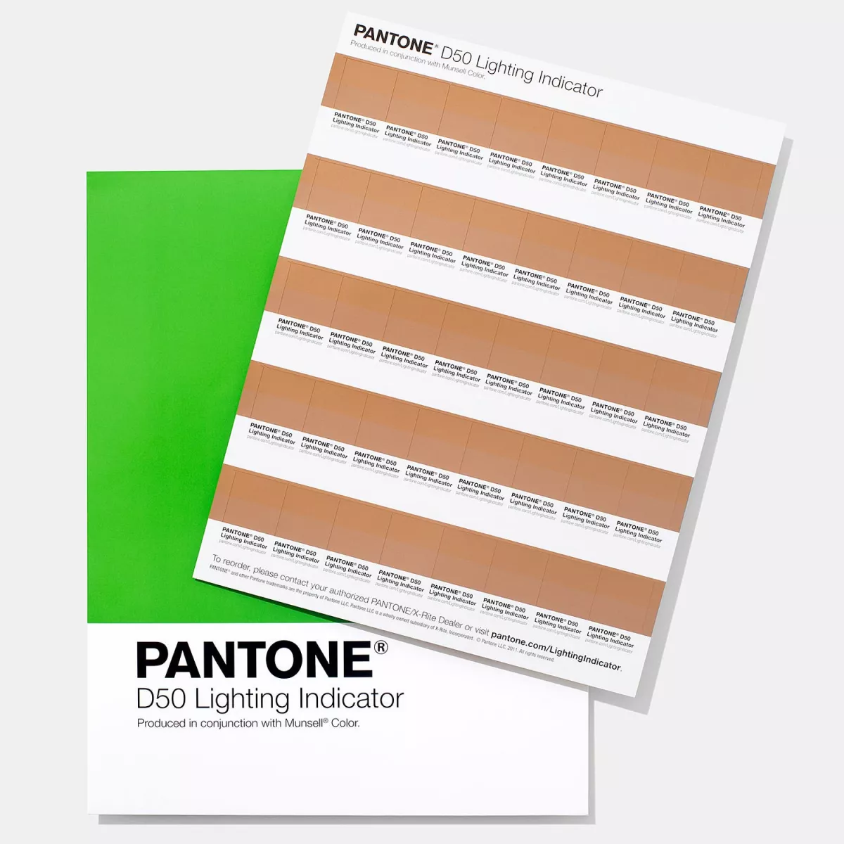 PANTONE Lighting Indicator Stickers D50 1