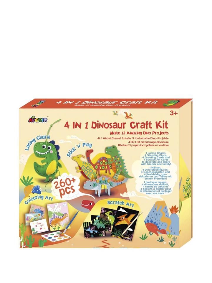 Dinosaur 4-in-1 Craft Kit