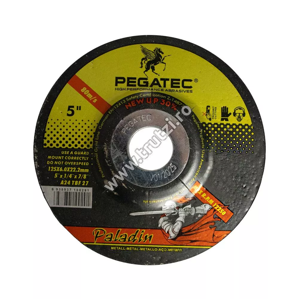 Discuri și freze 9612560 LAMELARA TYROLIT FI 125MM, GRANULA