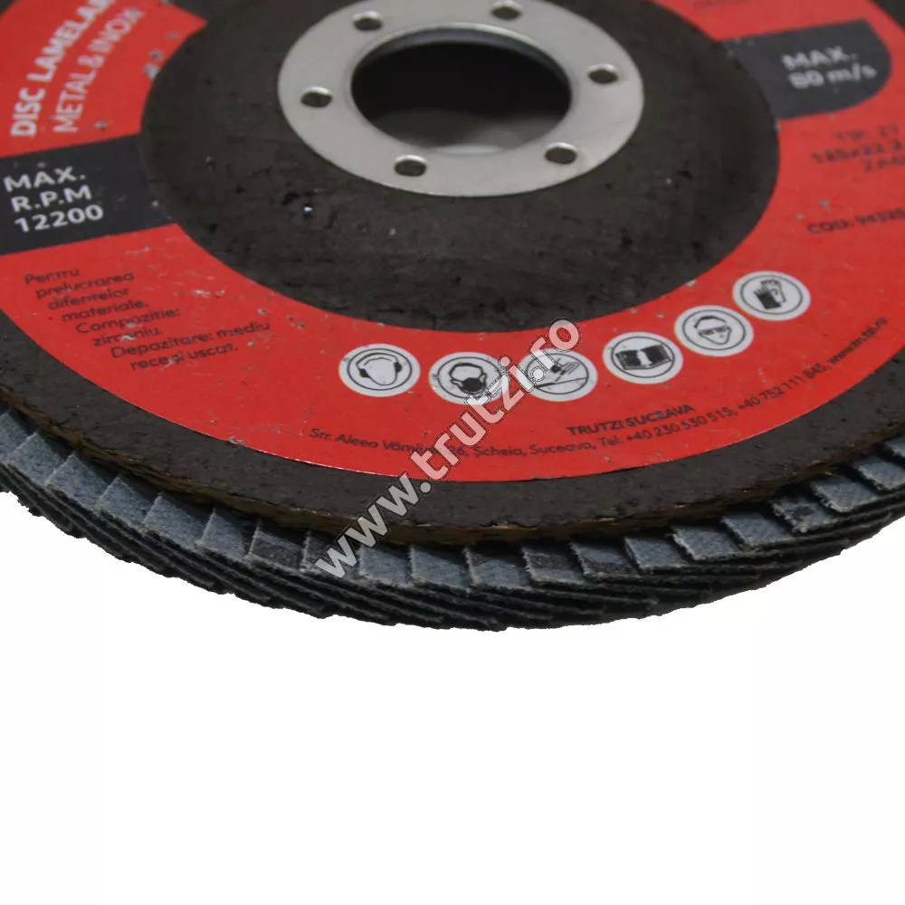 Discuri și freze 9432560 DISC LAMELAR 125X22MM, GRANULATIE