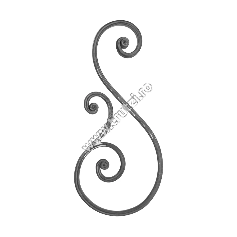 10135 ELEMENT "S" SECT. 16X8MM CANELAT ROLUIT, H 370MM, L 170MM