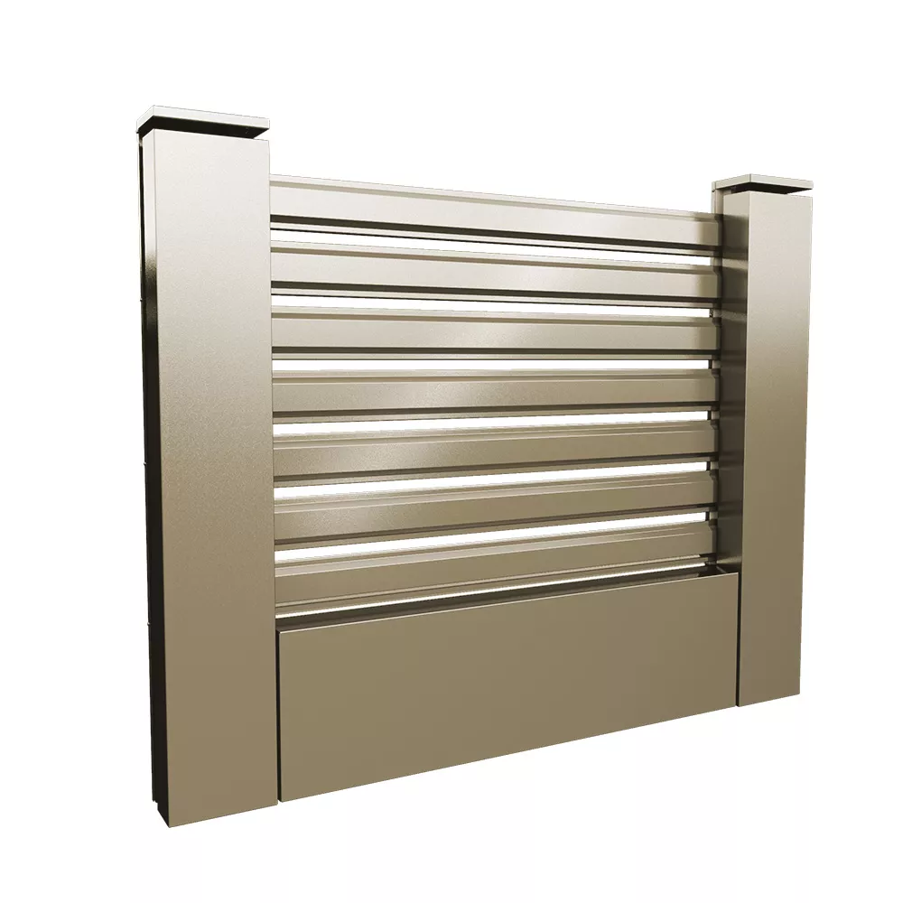 ◆サンゲツ◆レース&ドレープ◆W81×H120cm◆L-2506KA1◆ Garduri metalice 2912928L PANOU BORDURAT ZINCAT H 1530MM, GR