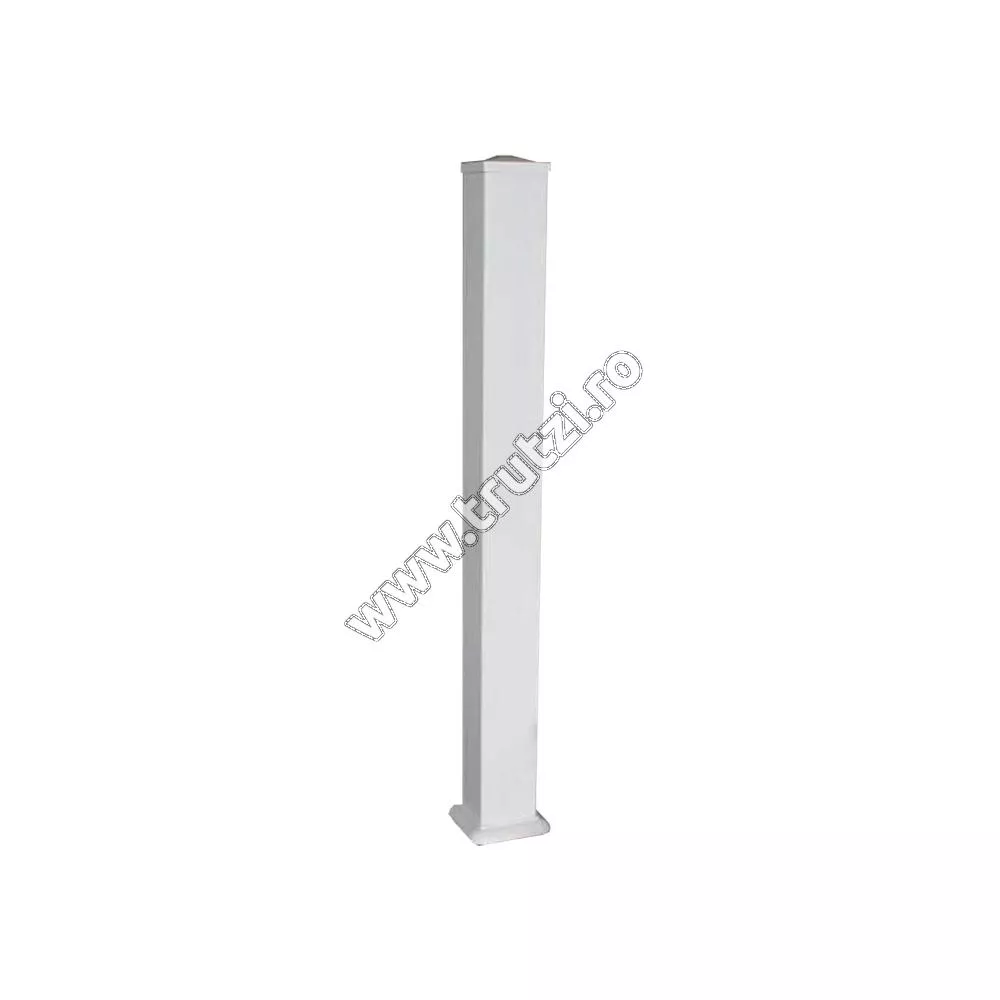 gata  Stalpi garduri 15842 STALP DE CAPAT SI CAPAC PENTRU GARD PVC