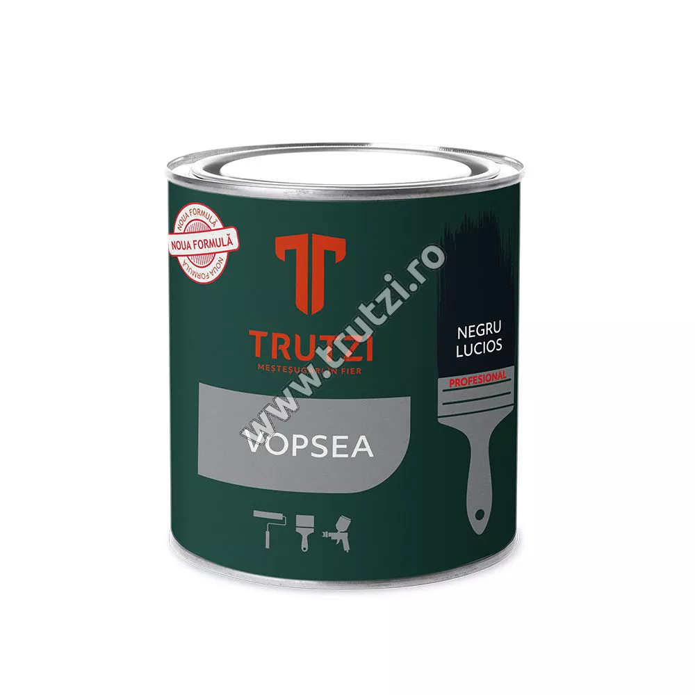 71004 VOPSEA ALCHIDICA CU USCARE NORMALA, NEGRU LUCIOS, 2.5L