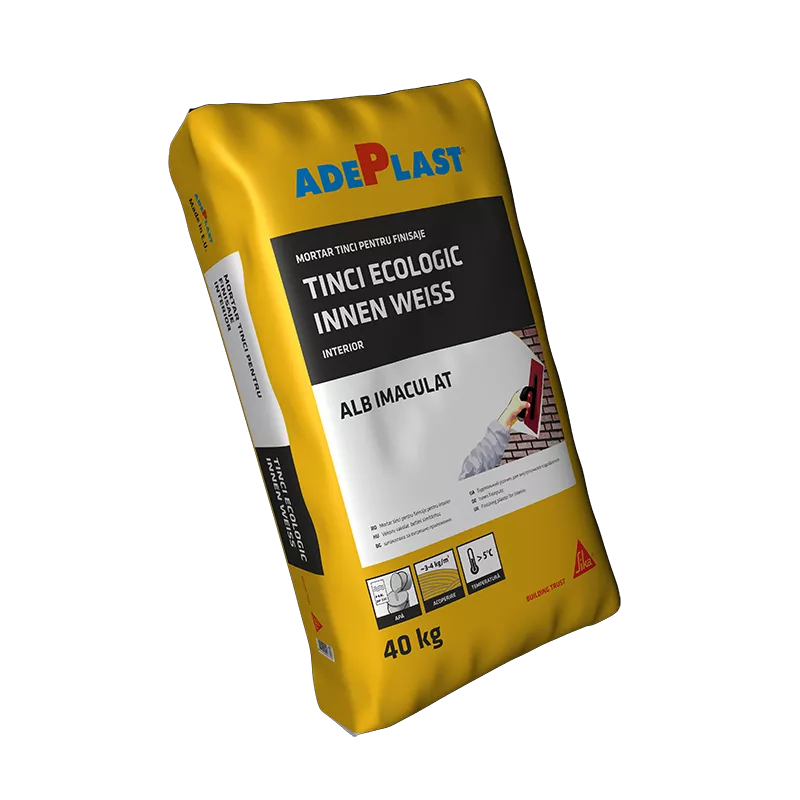 Tinci ecologic de exterior Adeplast Aussen Weiss 40kg