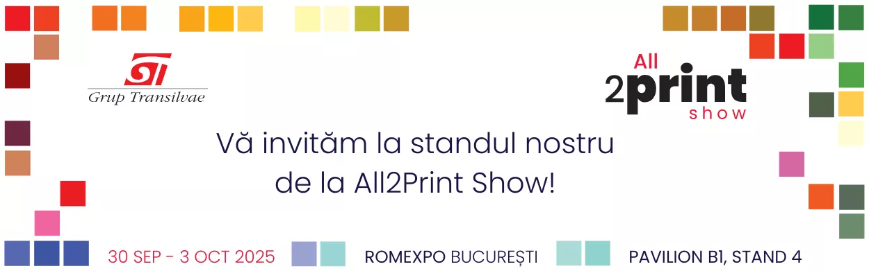 All2Print Show 2025 – 30 de ani de inovație în industria tiparului din România