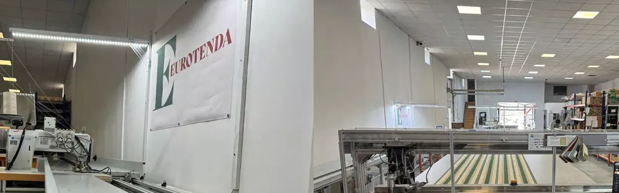 Automatizarea producției de copertine: avantajul competitiv al Eurotenda cu Matic M2 și Orion