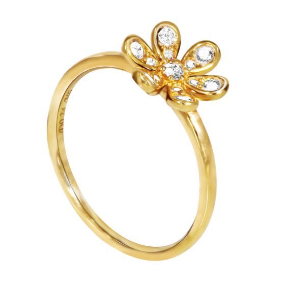 Inel Maria Granacci din aur galben 18k cu diamant