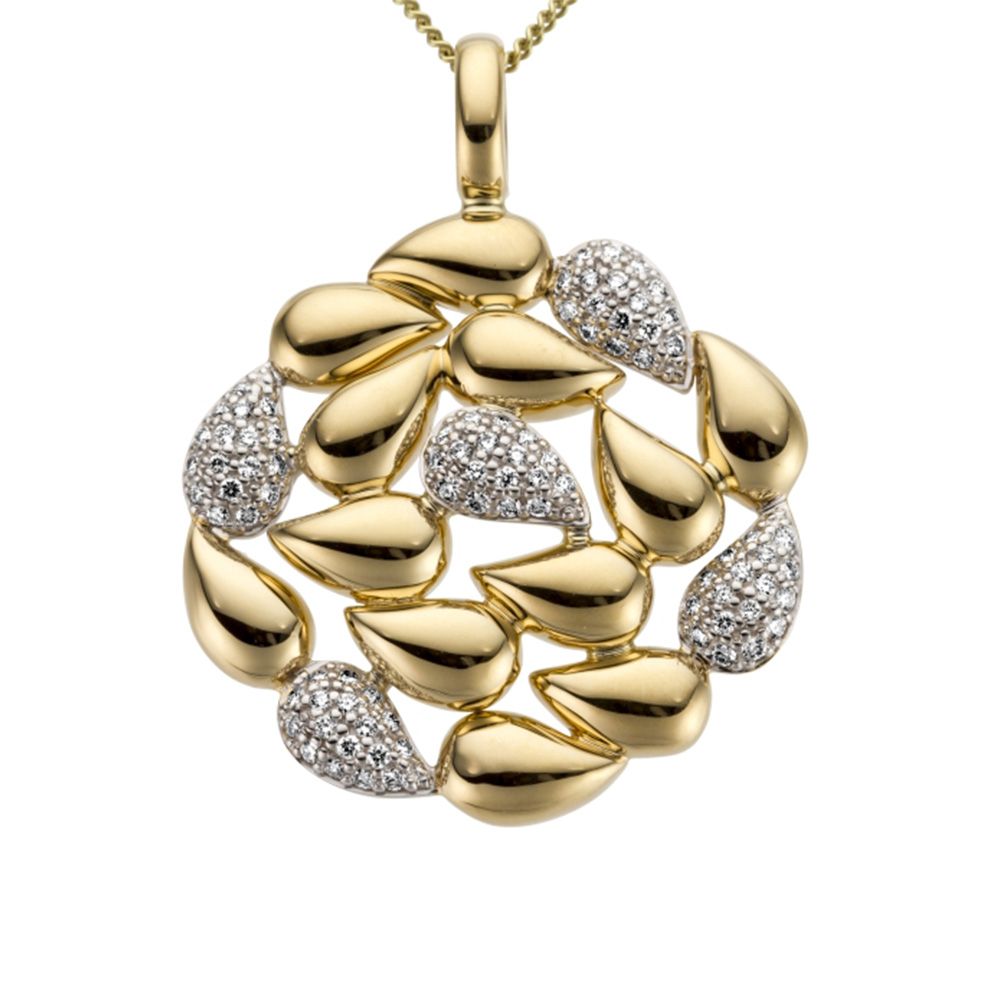Pandantiv Maria Granacci din aur galben 18K cu diamant