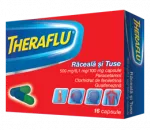 Theraflu raceala si tuse 500 mg /6.10 mg/ 100 mg x 16 cps