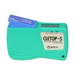 Caseta curatare conectori optici Cletop S-A, banda albastra