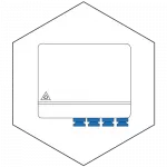 Cutie terminala AFL Hyperscale, 4 X SC Simplex sau LC Duplex, neechipata