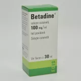 Betadine Solutie 10%, 30 ml