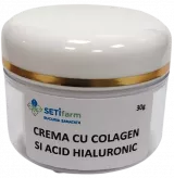 Crema cu Colagen si Acid Hialuronic, 30 g