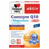 Doppelherz Aktiv  Coenzima Q10 Extra 90 mg + Magneziu, 30 capsule