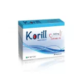 Korill Ulei Pur de Krill, 500 mg, 30 Capsule, Sanience