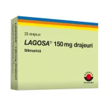 Lagosa 150 mg, 25 Drajeuri, Worwag