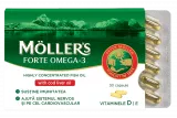Mollers Forte Omega 3 + Cod Liver Oil , 30 capsule