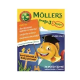 Moller's Omega 3 Pestisori Gumati, 36 Jeleuri cu Portocale
