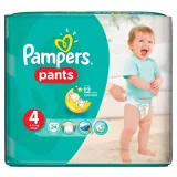 SCUTECE PAMPERS 4 PANTS ACTIVE BABY 9-14KG (24)