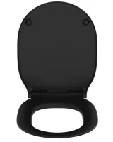 Capac WC Ideal Standard Thin Connect Air negru mat - Softclose