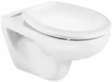 Pachet Complet Sistem WC Suspendat Roca Victoria - Gata de Montaj - Cadru fixare + Rezervor Ingropat, Clapeta Crom, Vas WC si Capac WC  Softclose
