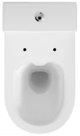 Pachet Complet Toaleta Cersanit Crea Oval - Vas WC, Rezervor, Armatura, Capac Slim & Soft, Set de Fixare