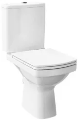 Pachet Complet Toaleta Cersanit Easy CleanON - Vas WC, Rezervor, Armatura, Capac Softclose, Set de Fixare