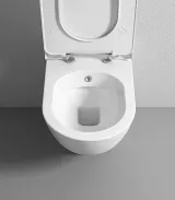 Vas WC Suspendat cu fixare ascunsa Creavit Design cu functie de bideu