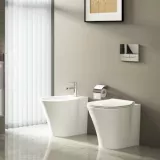 Vas WC pe pardoseala Ideal Standard Connect Air Aquablade - Back-to-Wall - Pentru rezervor incastrat