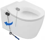 Vas WC Suspendat Ideal Standard Connect Aquablade- Fixare ascunsa