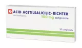 ACID ACETILSALICILIC   RICHTER 100 mg x 30