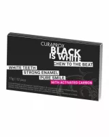 Curaprox Guma Black is White To Go 12 pastile