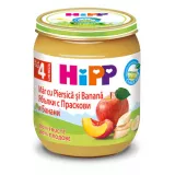 HIPP PIURE DE BANANE, PIERSICI SI MERE 4L+ 125G


