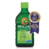 MOLLER'S COD LIVER OIL OMEGA 3 AROMA MERE VERZI 250 ML