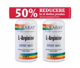 SECOM L-ARGININE 1000 MG 1+1 -50% SOLARAY