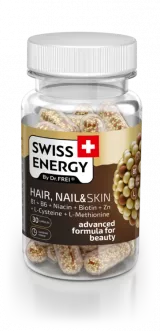 SWISS ENERGY NANO HAIR,NAIL & SKIN 30 CAPSULE