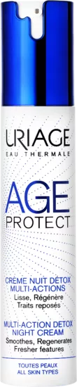 URIAGE AGE PROTECT CREMA DE NOAPTE DETOX ANTI-AGING MULTI-ACTION 40ML