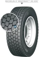 Anvelope camioane 295 80R22.5 152/148L Michelin X MultiWay 3D XDE - tractiune