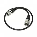 Cablu de legatură Albrecht NC-535, 50 cm, 2 mufe PL 259