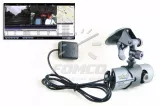 Cameră auto Volltop DVR X3000 Dual cu GPS, unghi 120 grade, ecran LCD 2.7”, alimentare 12V/24V DC