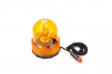 Girofar lumină portocalie, Fomco, talpă magnetică cu alimentare 12V