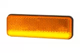 Lampă de marcaj, Horpol, 12/24V, model XS Slim, portocalie, 35 mm lățime