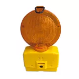 Lampă de siguranță ADR, Fomco, cu lumină continuă sau intermitentă, culoare galbenă