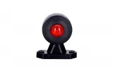 Lampă gabarit rotundă, Horpol, LED alb-roșu, braț scurt, alimentare 12/24V