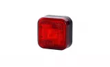 Lampă poziție pătrată, Horpol, reflectorizantă, cu LED roșu