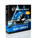 Stație radio CB Midland Alan 100 Plus B, 40 canale AM/FM, Squelch digital, cod C442.09